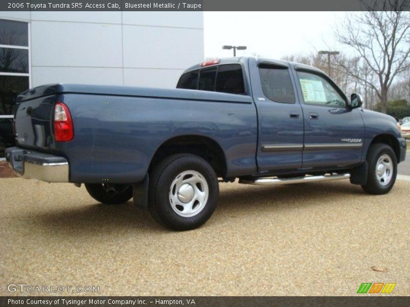 Bluesteel Metallic / Taupe 2006 Toyota Tundra SR5 Access Cab