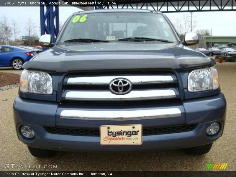 Bluesteel Metallic / Taupe 2006 Toyota Tundra SR5 Access Cab