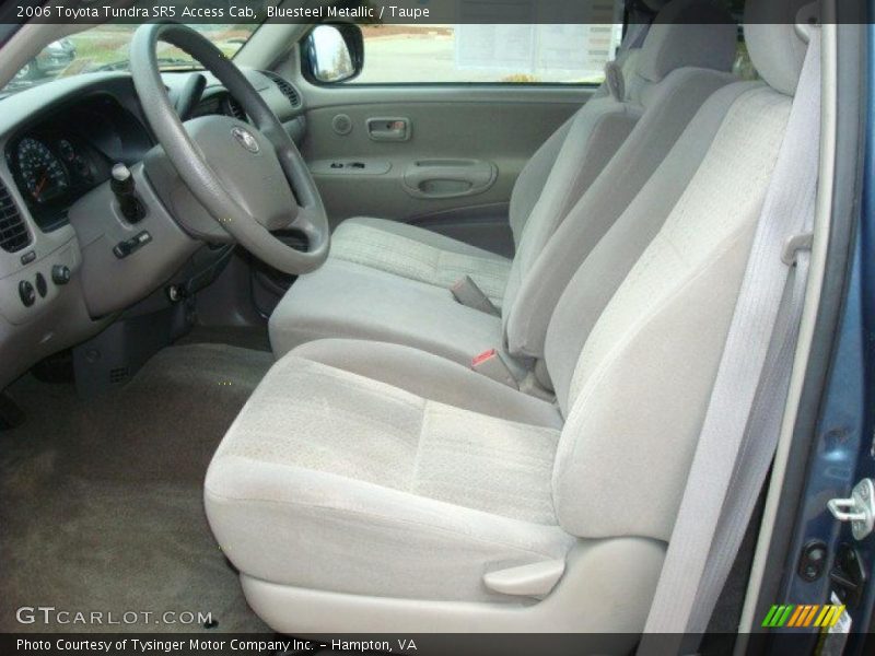 Bluesteel Metallic / Taupe 2006 Toyota Tundra SR5 Access Cab