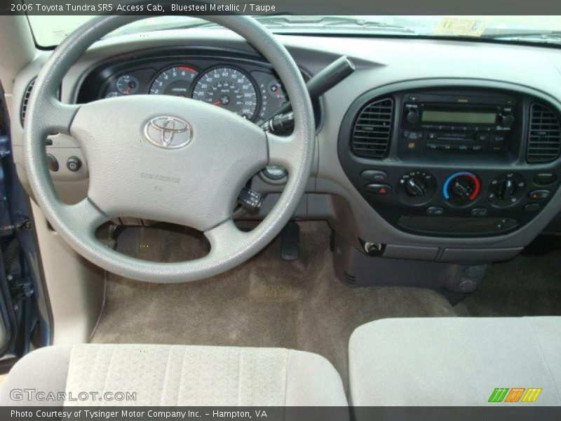 Bluesteel Metallic / Taupe 2006 Toyota Tundra SR5 Access Cab