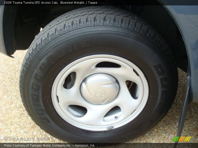 Bluesteel Metallic / Taupe 2006 Toyota Tundra SR5 Access Cab