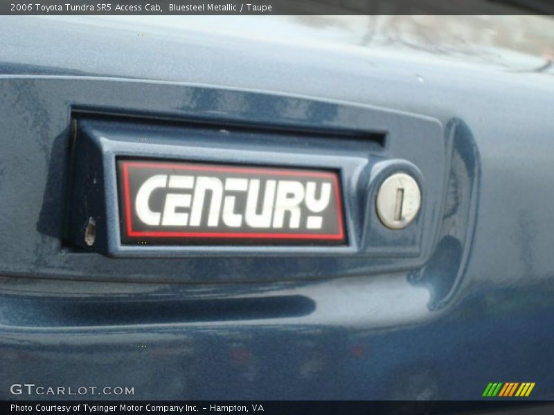 Bluesteel Metallic / Taupe 2006 Toyota Tundra SR5 Access Cab