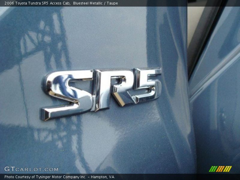 Bluesteel Metallic / Taupe 2006 Toyota Tundra SR5 Access Cab
