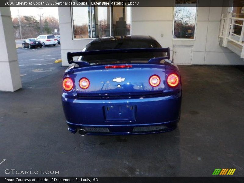 Laser Blue Metallic / Ebony 2006 Chevrolet Cobalt SS Supercharged Coupe