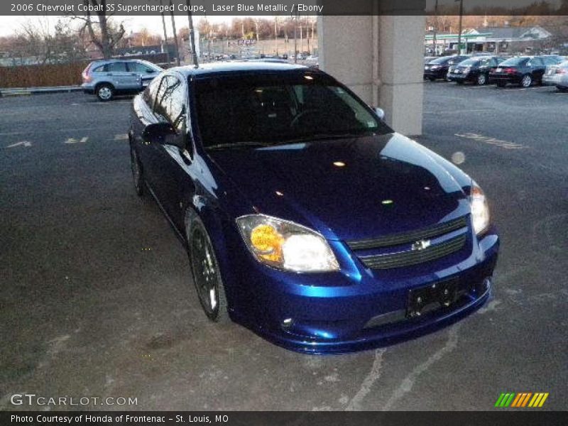 Laser Blue Metallic / Ebony 2006 Chevrolet Cobalt SS Supercharged Coupe