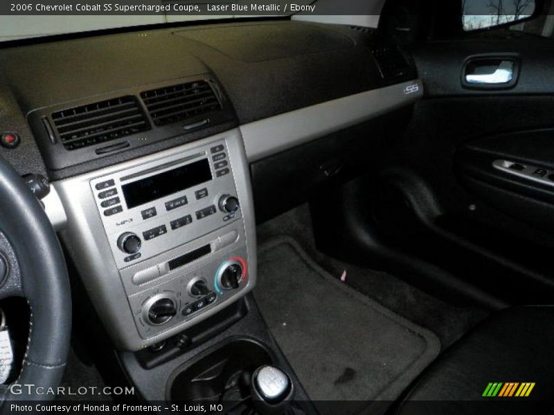 Laser Blue Metallic / Ebony 2006 Chevrolet Cobalt SS Supercharged Coupe