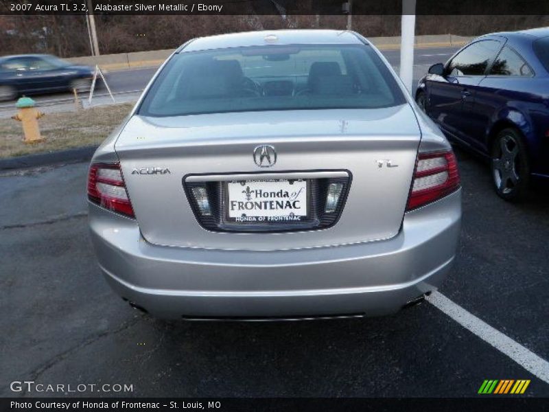 Alabaster Silver Metallic / Ebony 2007 Acura TL 3.2