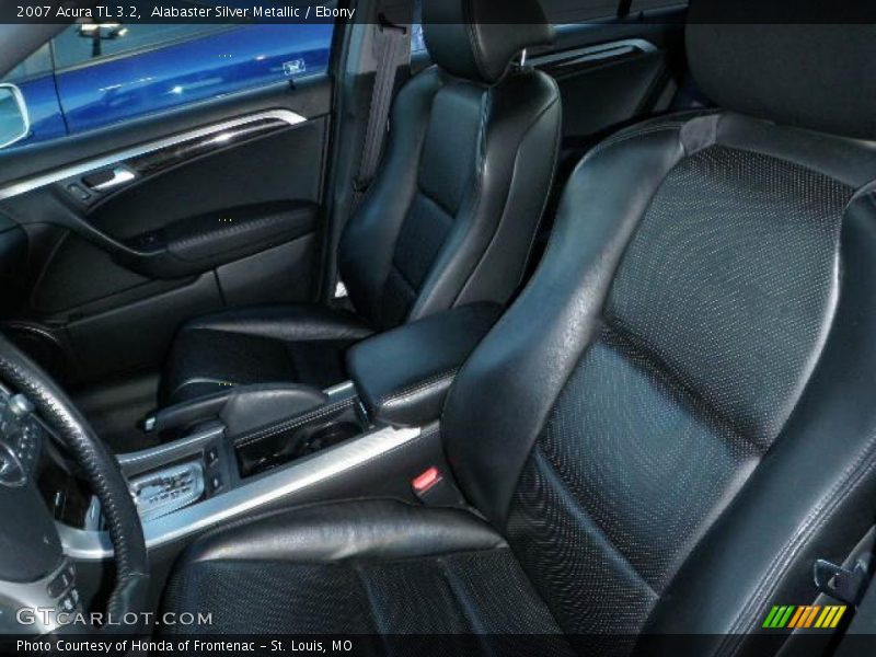 Alabaster Silver Metallic / Ebony 2007 Acura TL 3.2
