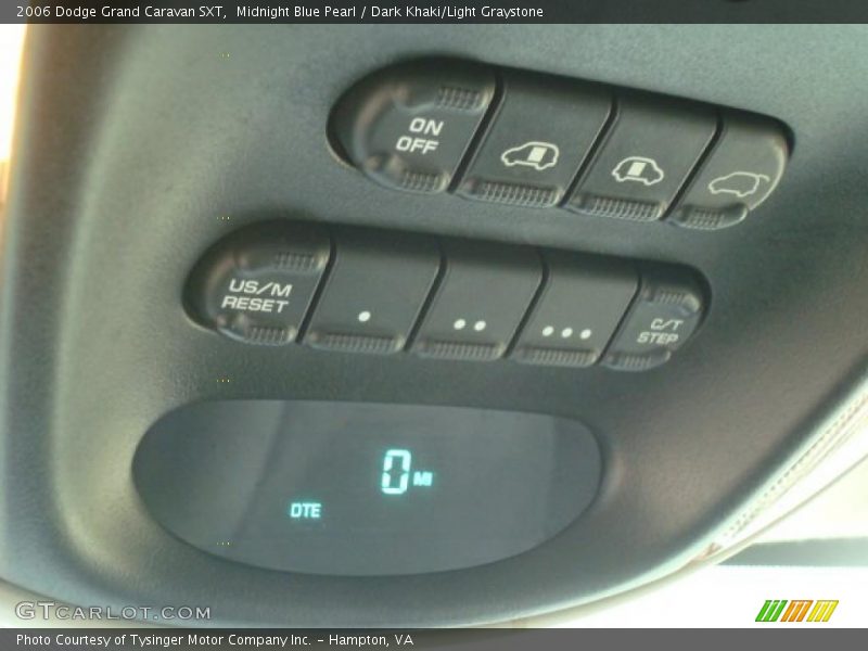 Midnight Blue Pearl / Dark Khaki/Light Graystone 2006 Dodge Grand Caravan SXT