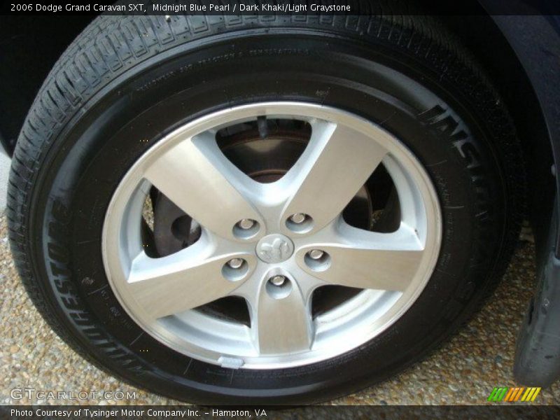 Midnight Blue Pearl / Dark Khaki/Light Graystone 2006 Dodge Grand Caravan SXT