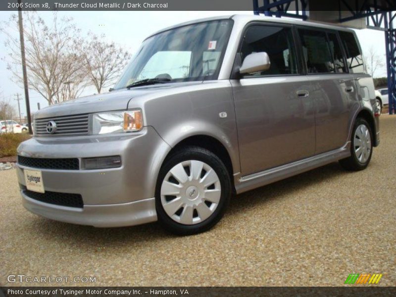 Thunder Cloud Metallic / Dark Charcoal 2006 Scion xB