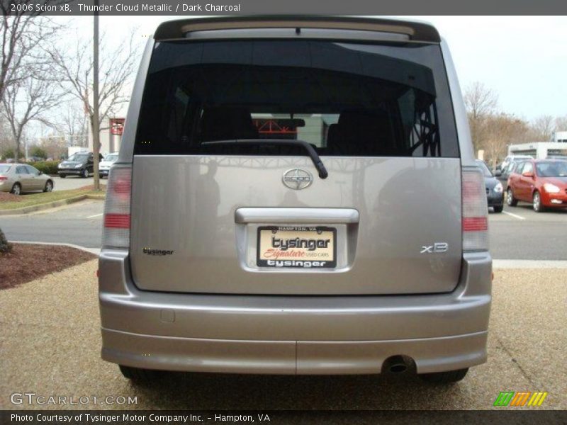 Thunder Cloud Metallic / Dark Charcoal 2006 Scion xB
