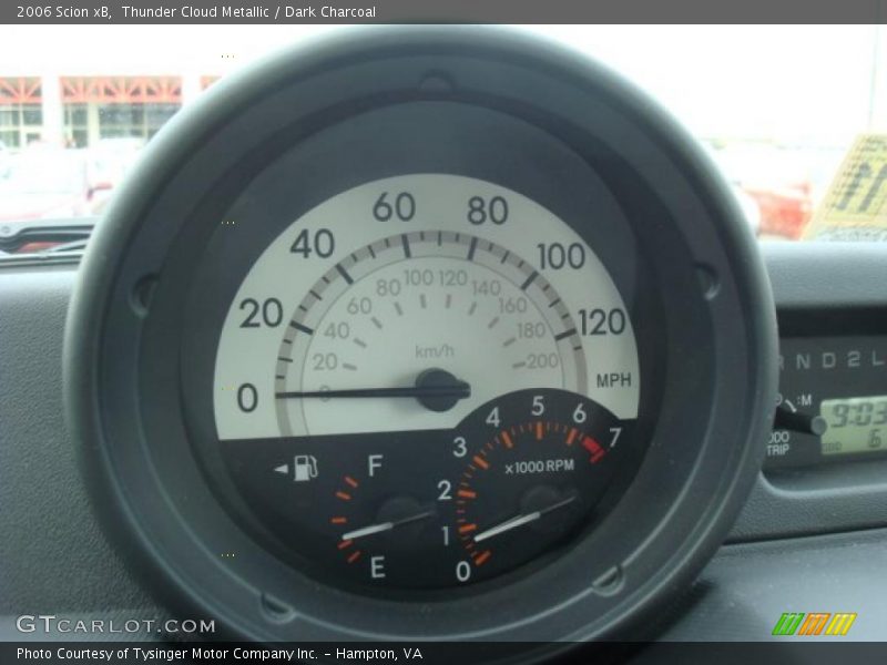 Thunder Cloud Metallic / Dark Charcoal 2006 Scion xB
