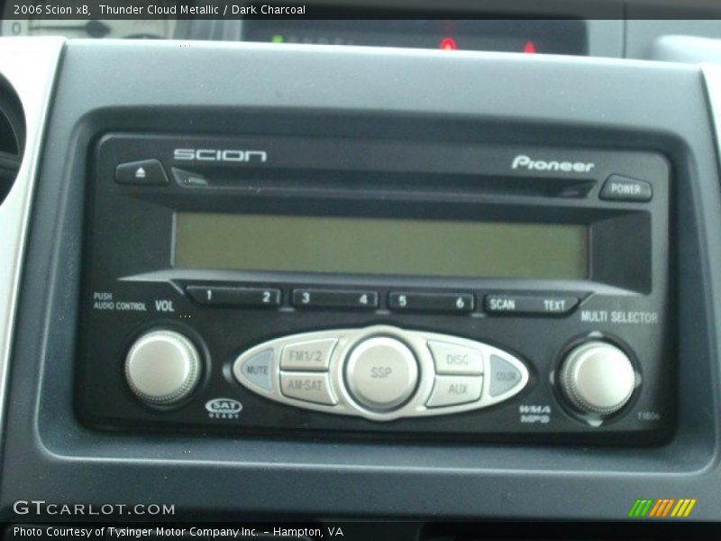 Thunder Cloud Metallic / Dark Charcoal 2006 Scion xB