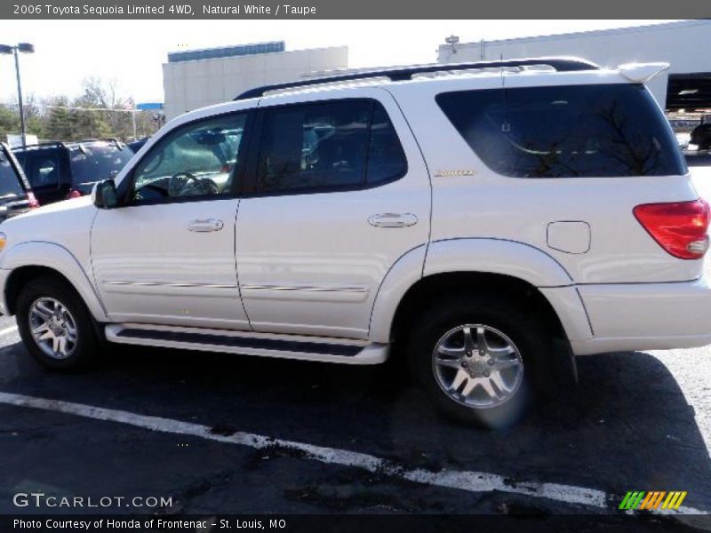 Natural White / Taupe 2006 Toyota Sequoia Limited 4WD