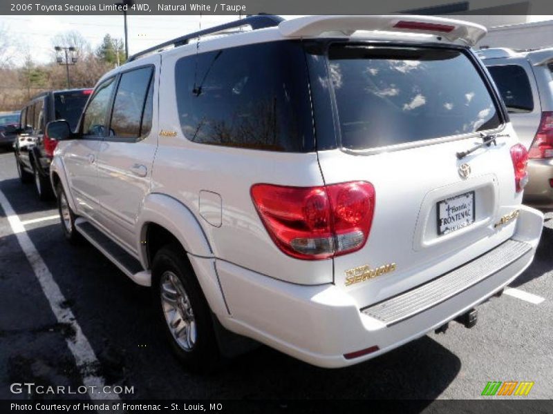 Natural White / Taupe 2006 Toyota Sequoia Limited 4WD