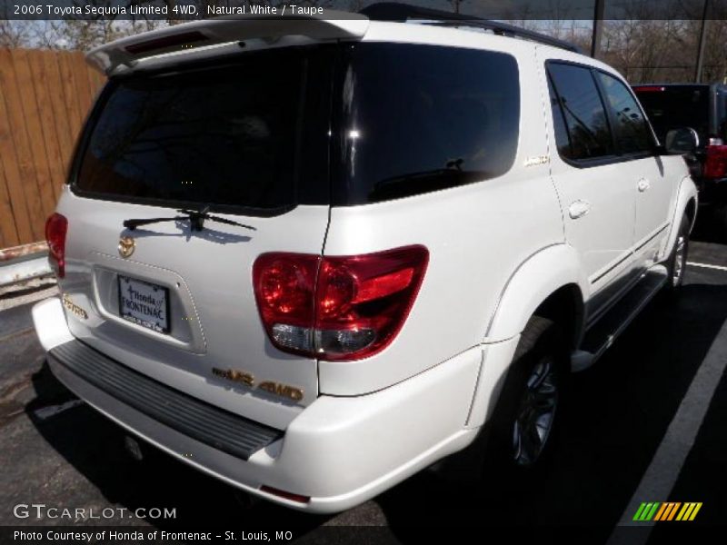 Natural White / Taupe 2006 Toyota Sequoia Limited 4WD
