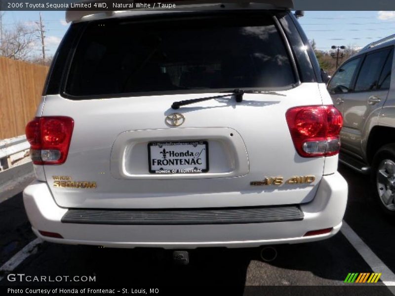 Natural White / Taupe 2006 Toyota Sequoia Limited 4WD