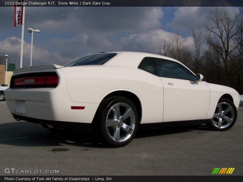 Stone White / Dark Slate Gray 2010 Dodge Challenger R/T