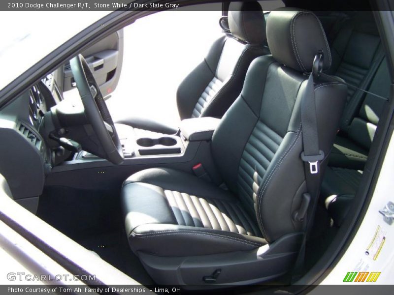 Stone White / Dark Slate Gray 2010 Dodge Challenger R/T