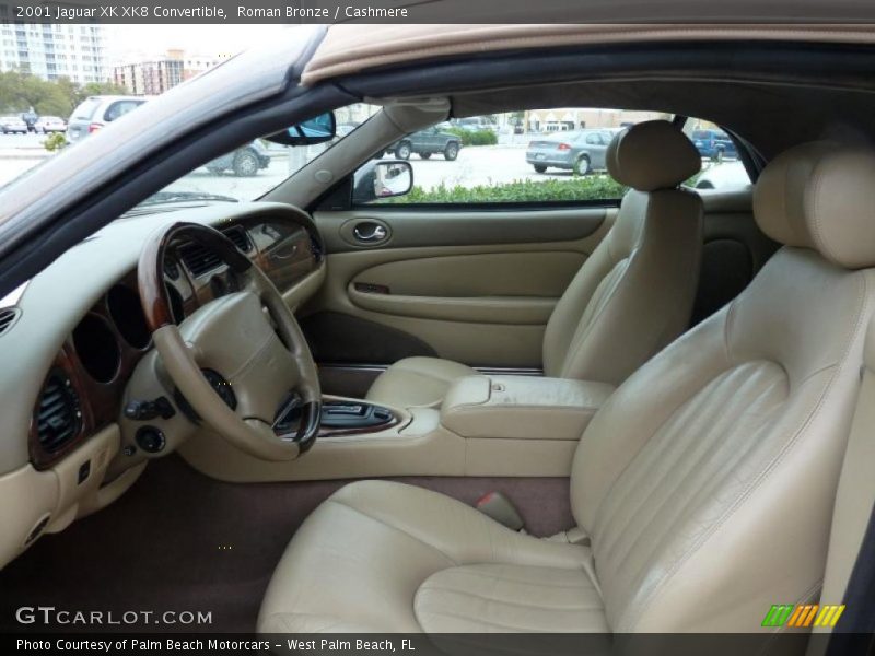 Roman Bronze / Cashmere 2001 Jaguar XK XK8 Convertible