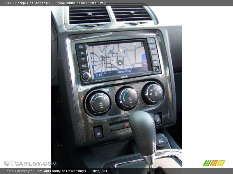 Stone White / Dark Slate Gray 2010 Dodge Challenger R/T