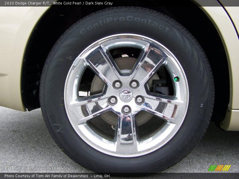 White Gold Pearl / Dark Slate Gray 2010 Dodge Charger R/T