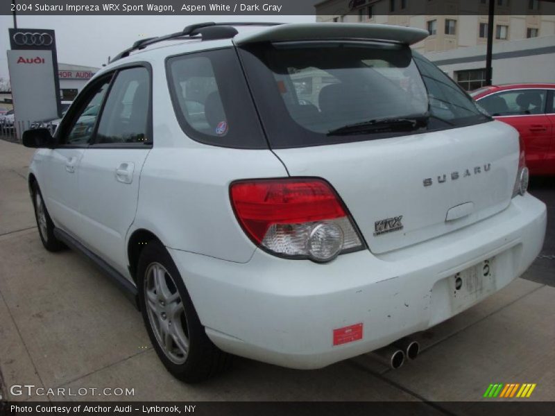 Aspen White / Dark Gray 2004 Subaru Impreza WRX Sport Wagon