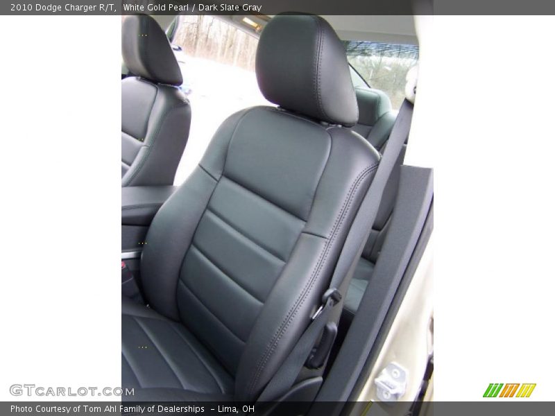 White Gold Pearl / Dark Slate Gray 2010 Dodge Charger R/T