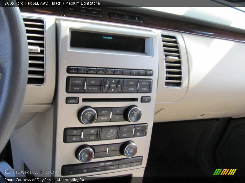 Black / Medium Light Stone 2009 Ford Flex SEL AWD