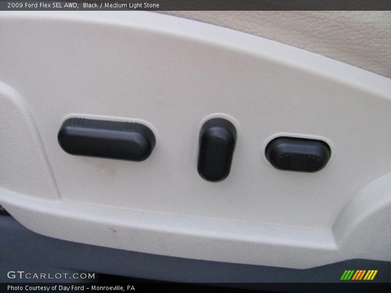 Black / Medium Light Stone 2009 Ford Flex SEL AWD