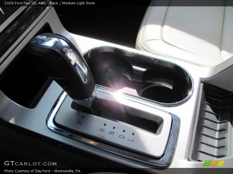 Black / Medium Light Stone 2009 Ford Flex SEL AWD