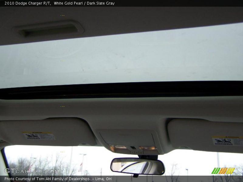 White Gold Pearl / Dark Slate Gray 2010 Dodge Charger R/T