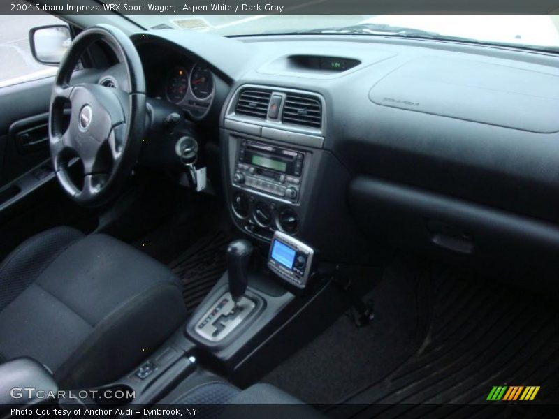Aspen White / Dark Gray 2004 Subaru Impreza WRX Sport Wagon