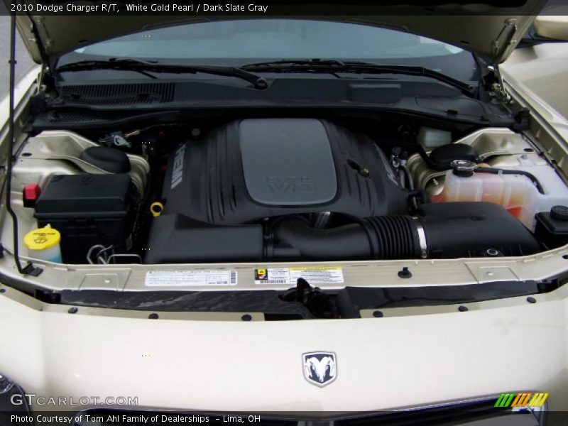 White Gold Pearl / Dark Slate Gray 2010 Dodge Charger R/T
