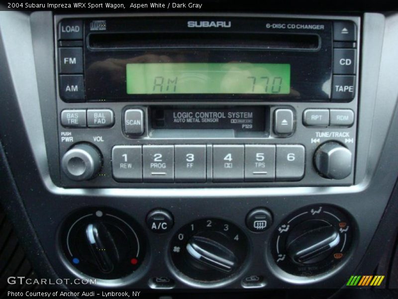 Aspen White / Dark Gray 2004 Subaru Impreza WRX Sport Wagon