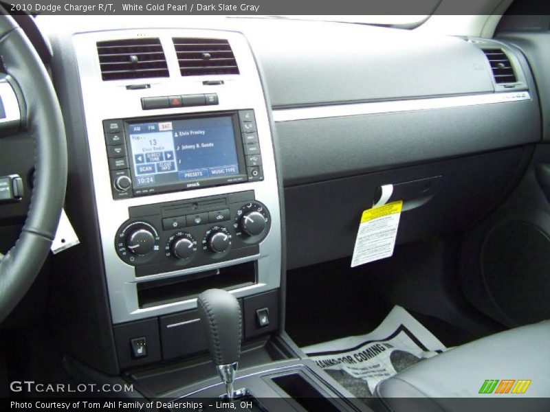 White Gold Pearl / Dark Slate Gray 2010 Dodge Charger R/T