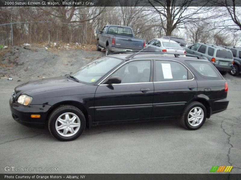 Black Pearl / Gray 2000 Suzuki Esteem GL Wagon