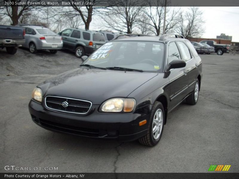 Black Pearl / Gray 2000 Suzuki Esteem GL Wagon