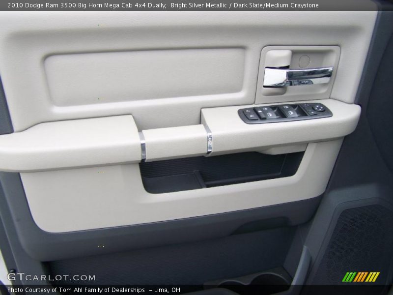 Bright Silver Metallic / Dark Slate/Medium Graystone 2010 Dodge Ram 3500 Big Horn Mega Cab 4x4 Dually