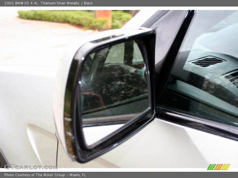 Titanium Silver Metallic / Black 2001 BMW X5 4.4i