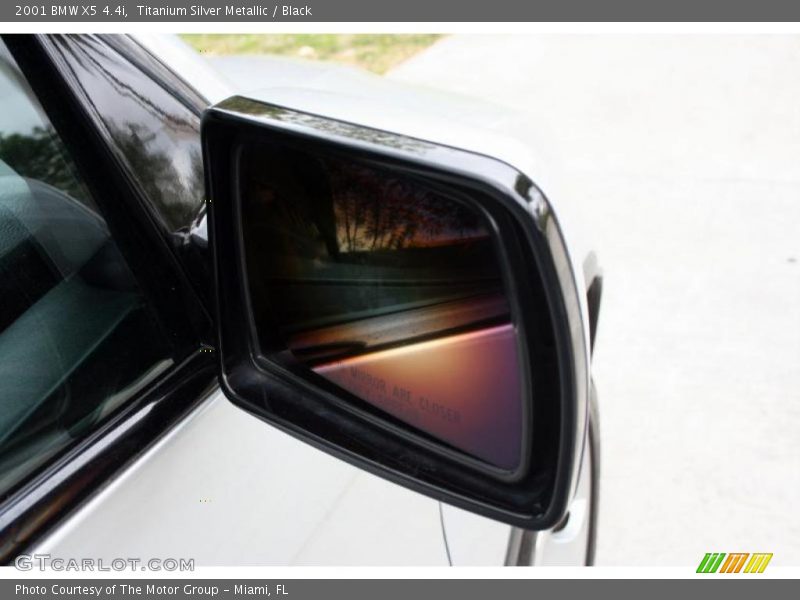 Titanium Silver Metallic / Black 2001 BMW X5 4.4i
