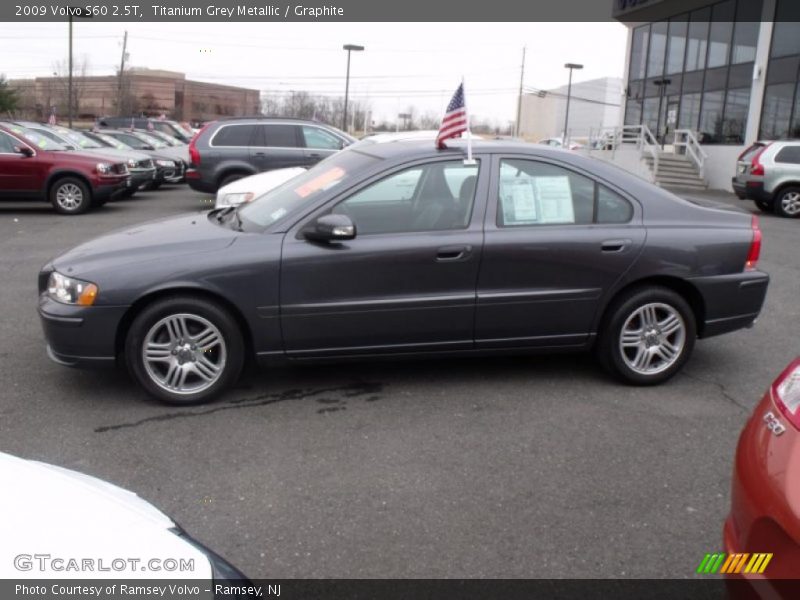 Titanium Grey Metallic / Graphite 2009 Volvo S60 2.5T