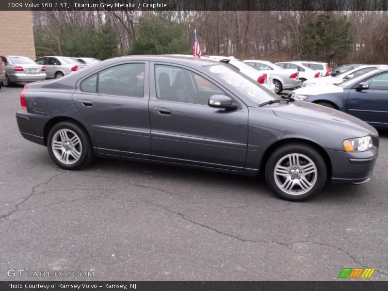 Titanium Grey Metallic / Graphite 2009 Volvo S60 2.5T
