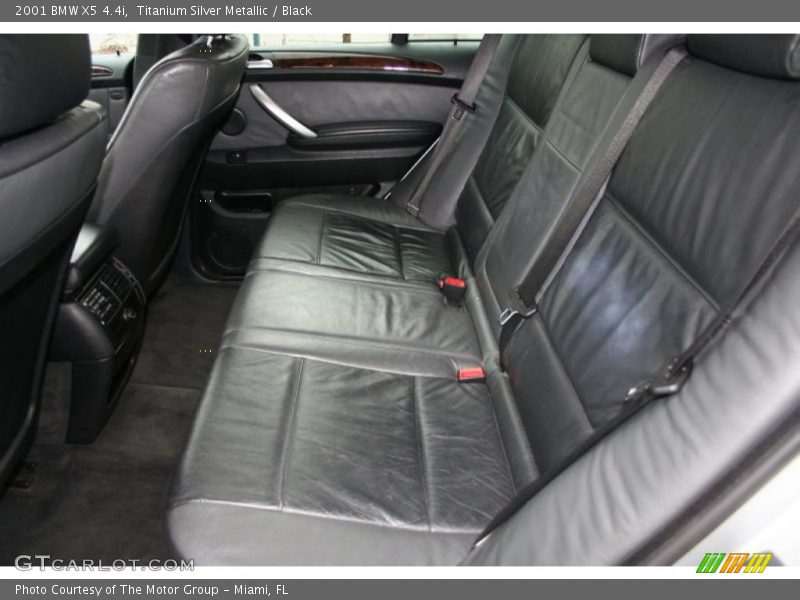 Titanium Silver Metallic / Black 2001 BMW X5 4.4i