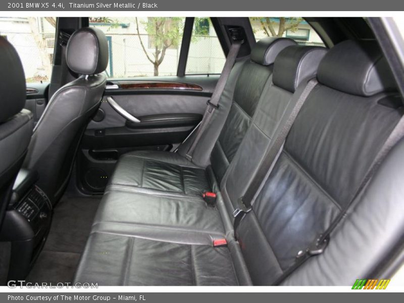 Titanium Silver Metallic / Black 2001 BMW X5 4.4i