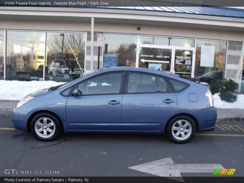 Seaside Blue Pearl / Dark Gray 2009 Toyota Prius Hybrid