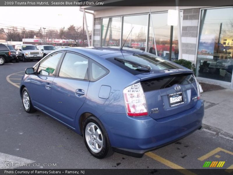 Seaside Blue Pearl / Dark Gray 2009 Toyota Prius Hybrid