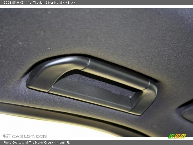 Titanium Silver Metallic / Black 2001 BMW X5 4.4i