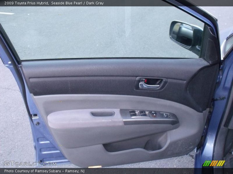 Seaside Blue Pearl / Dark Gray 2009 Toyota Prius Hybrid